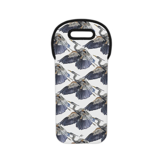 Wine Tote– Original Flying Grace Watercolor by Sharon Tiger - Fur, Feathers and Flowers