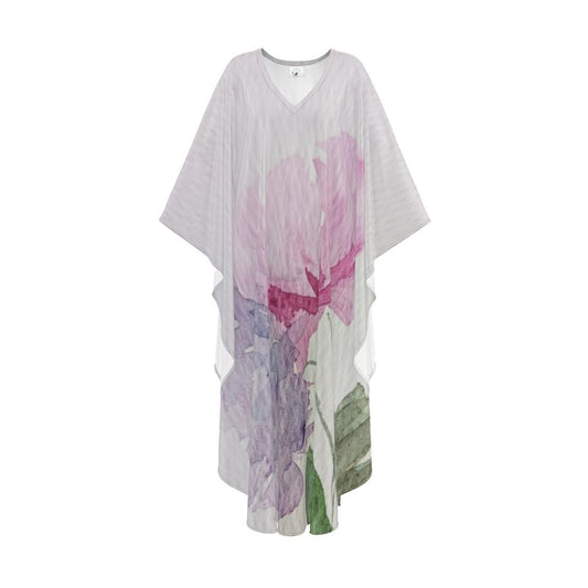 Peonies Original Watercolor by Sharon Tiger - Fur, Feathers and Flowers