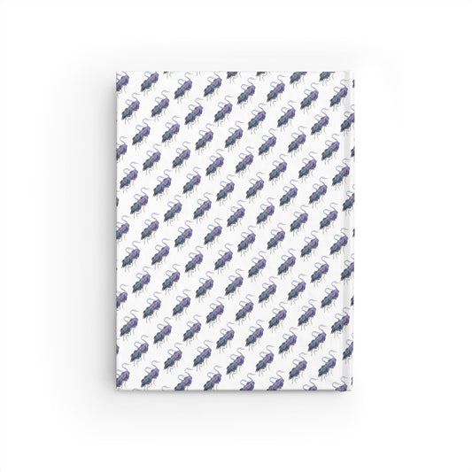 Journal, Original Heron Watercolor, by Sharon Tiger - Fur, Feathers and Flowers