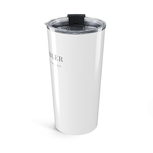 Warbler-Sharon Tiger Watercolor Tapered stainless steel tumbler