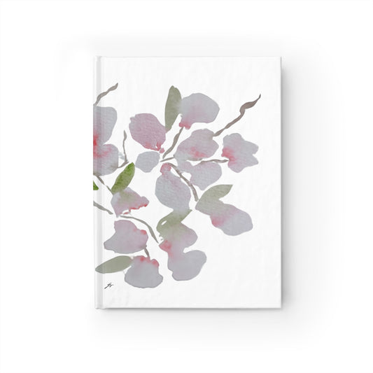 Journal, Original Cherry Blossom Watercolor, by Sharon Tiger - Fur, Feathers and Flowers