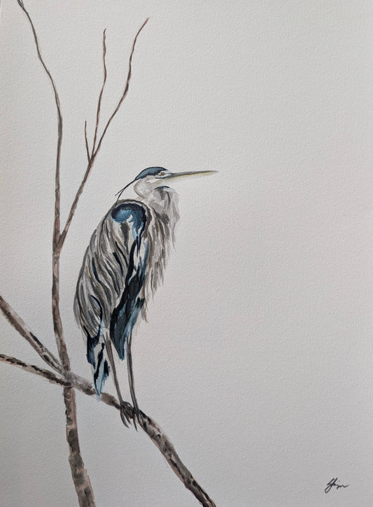 The Tall Watcher: One Original. Ten Prints. A Study of Elegant Simplicity.