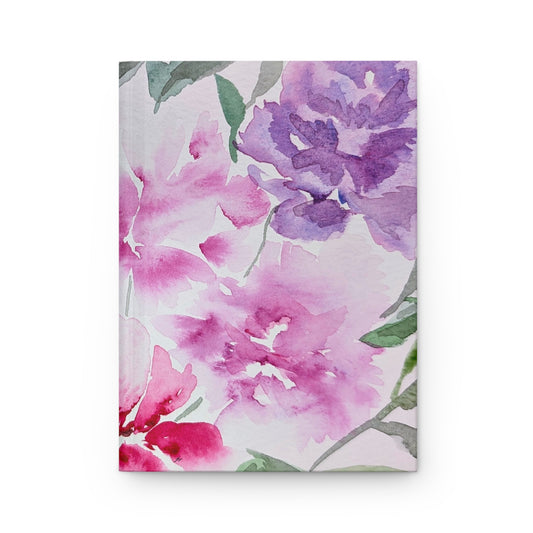 Journal Floral Original Watercolor by Sharon Tiger - Fur, Feathers and Flowers